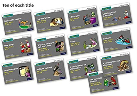 Read Write Inc. Phonics: Grey Set 7 Storybooks Pack of 130 Paperback
