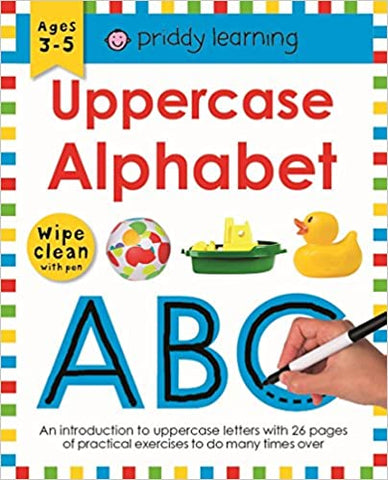 UPPERCASE ALPHABET: WIPE CLEAN WB