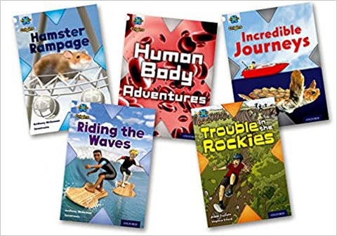 Project X Origins: White Book Band, Oxford Level 10: Journeys: Mixed Pack of 5