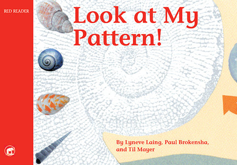 JUMBO INFORMATION READER: RED - LOOK AT MY PATTERN