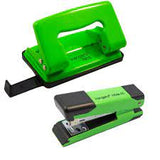 KANGARO COMBO MINI 480 PUNCH & HDM-35 STAPLER BRIGHT GREEN