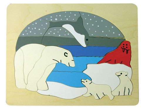 SHUTERS KIDS PLAY & LEARN: POLAR PUZZLE - (IMPORT)