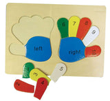 SHUTERS KIDS PLAY & LEARN: HAND PUZZLE - (IMPORT)