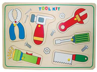 SHUTERS KIDS PLAY & LEARN: TOOLKIT PUZZLE - (IMPORT)