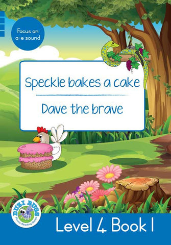DUZI BUGS: BLUE LEVEL 4: BOOK 1: SPECKLE BAKES A CAKE ...