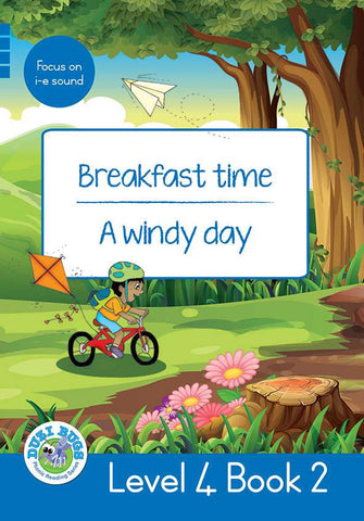 DUZI BUGS: BLUE LEVEL 4: BOOK 2: BREAKFAST TIME | A WINDY DAY