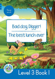 DUZI BUGS: BLUE LEVEL 3: BOOK 1: BAD DOG, DIGGER! | THE BEST LUNCH EVER