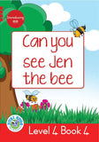 DUZI BUGS: RED LEVEL 4: BOOK 4: CAN YOU SEE JEN THE BEE?