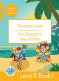 DUZI BUGS: YELLOW LEVEL 8: BOOK 1: THE MUSIC MAN | THE EMPEROR'S NEW CLOTHES