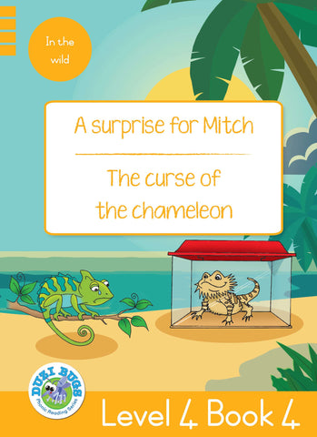 DUZI BUGS: YELLOW LEVEL 4: BOOK 4: A SURPRISE FOR MITCH | THE CURSE OF THE CHAMELEON