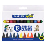 FREEDOM STATIONERY MARLIN CRAYONS - WAX (NON-TOXIC)
