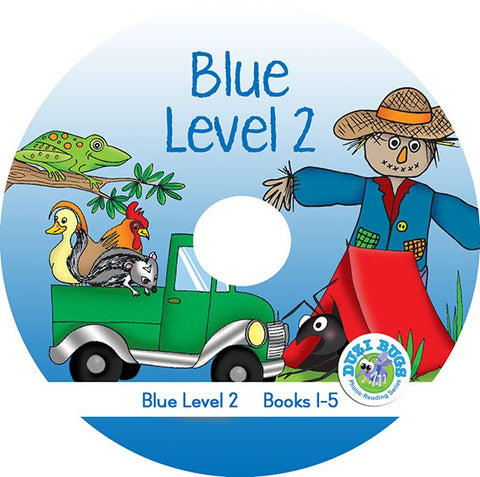 DUZI BUGS BLUE LEVEL 2 BOOKS 1 - 5 (CD)