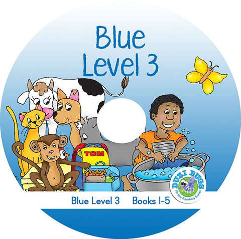 DUZI BUGS BLUE LEVEL 3 BOOKS 1 - 5 (CD)