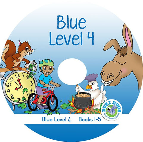 DUZI BUGS BLUE LEVEL 4 BOOKS 1 - 5 (CD)