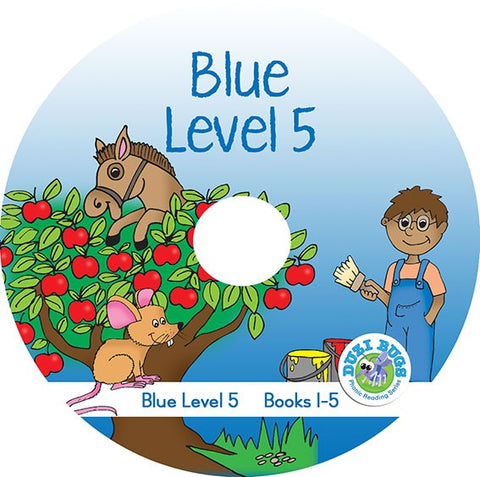 DUZI BUGS BLUE LEVEL 5 BOOKS 1 - 5 (CD)