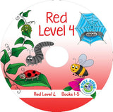 DUZI BUGS RED LEVEL 4 BOOKS 1 - 5 (CD)