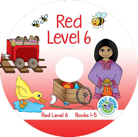 DUZI BUGS RED LEVEL 6 BOOKS 1 - 5 (CD)