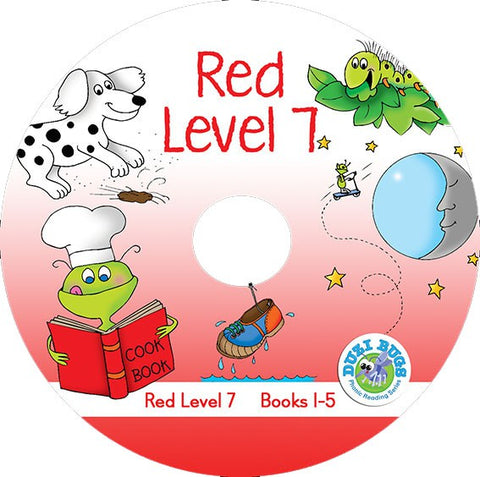 DUZI BUGS RED LEVEL 7 BOOKS 1 - 5 (CD)