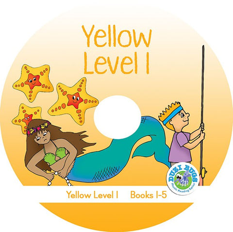 DUZI BUGS YELLOW LEVEL 1 BOOKS 1 - 5 (CD)