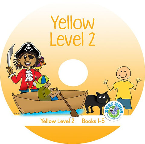 DUZI BUGS YELLOW LEVEL 2 BOOKS 1 - 5 (CD)