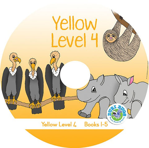 DUZI BUGS YELLOW LEVEL 4 BOOKS 1 - 5 (CD)