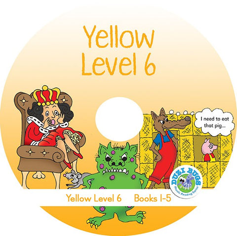 DUZI BUGS YELLOW LEVEL 6 BOOKS 1 - 5 (CD)