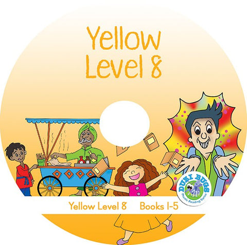 DUZI BUGS YELLOW LEVEL 8 BOOKS 1 - 5 (CD)