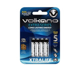 Volkano Extra Series Alkaline Batteries - AA Pack of 4