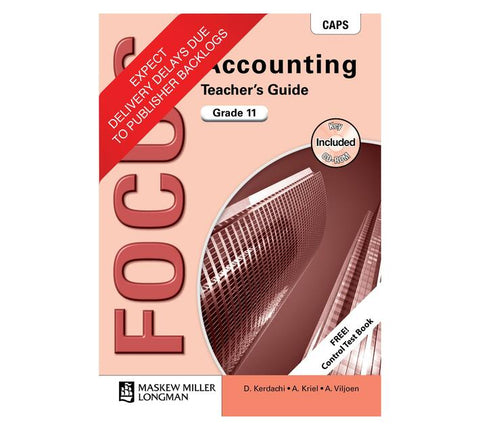 Focus Accounting Grade 11 with Key (Teacher's Guide)