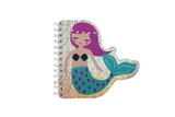 Quest Shaped Sparkle Mermaid Notepad