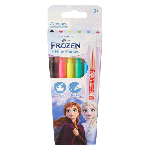 Frozen 6 Fibre Markers Multi