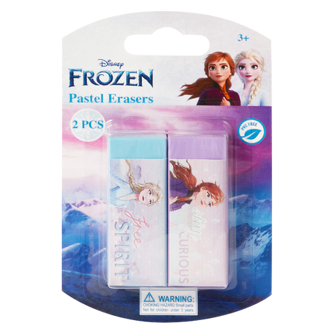 Frozen 2 Pastel Colour Erasers. Multi