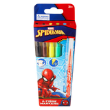 Spider-Man 6 Fibre Markers Multi