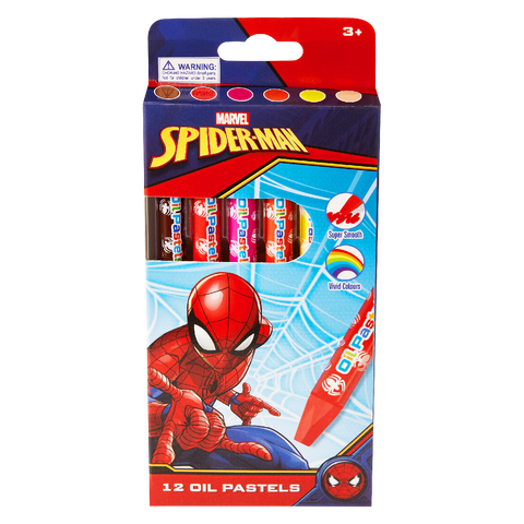 Spider-Man 12 Oil Pastels Multi