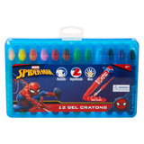 Spider-Man 12 Gel Crayons Twist Action Multi