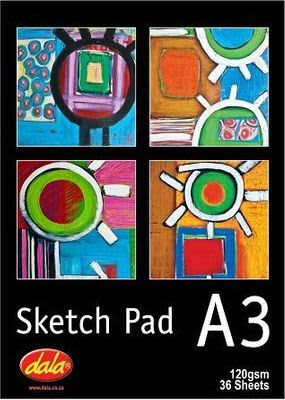 Dala Sketch Pad (120gsm)(A3)(36 Sheets)