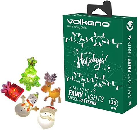 Volkano Twinkle Holiday Series Fairy Light 3M / 10 FT 30 LED