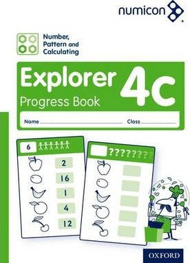 Numicon: Number, Pattern and Calculating 4 Explorer Progress Book C (Pack of 30)