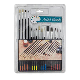Treeline Paint Brushes Flat Synthetic & Horse Hair
