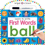WIPE-CLEAN LEAN: FIRST WORDS