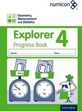 Numicon: Geometry, Measurement and Statistics 4 Explorer Progress Book (Pack of 30)