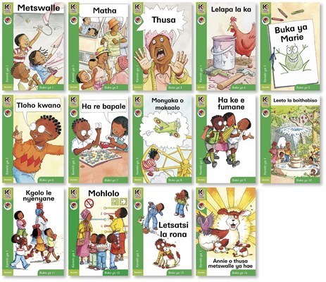 Kagiso Readers Kereiti 1 Pack (Sesotho) (CAPS)(Reader)