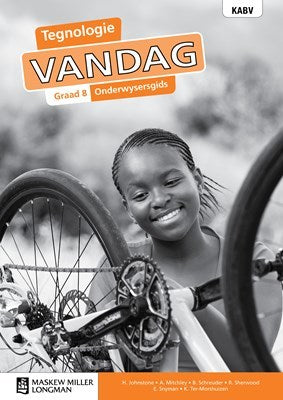 Tegnologie Vandag Graad 8 Onderwysersgids (NKABV) (Teacher's Guide)