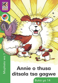 Kagiso Reader Gr 1 (Setswana) Book 14: Sibi o thusa ditsala tsa gagwe (NCS)