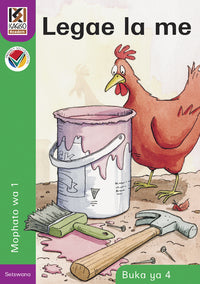 Kagiso Reader Gr 1 (Setswana) Book 4:  legae la me (NCS)