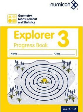 Numicon: Geometry, Measurement and Statistics 3 Explorer Progress Book (Pack of 30)