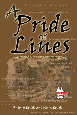 A PRIDE OF LINES (POETRY ANTHOLOGY)