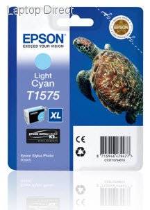 Epson T1575 Light Cyan Turtle Inkjet Ink