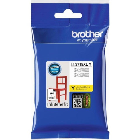 Brother High yield yellow ink cartridge(LC3719XLY)