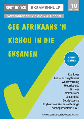 Best Books Eksamenhulp: Graad 10 Taal- en leesoefenboek vir Huistaal